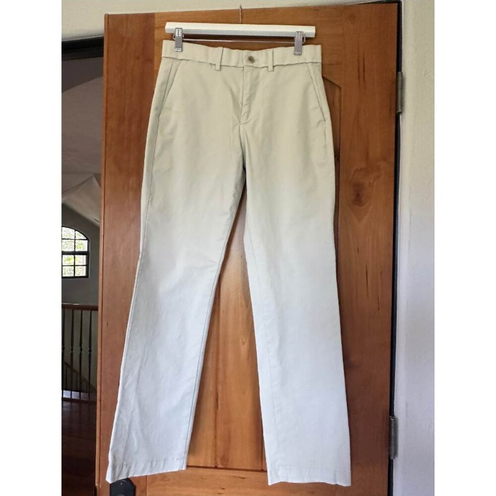 Gap Men's Straight Light Beige / Tan Pant - Size 28 / 30